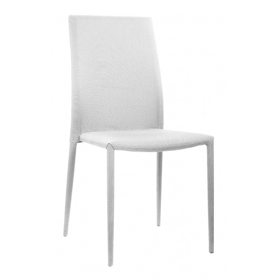 Chatham Fabric Chair Black with Metal Legs