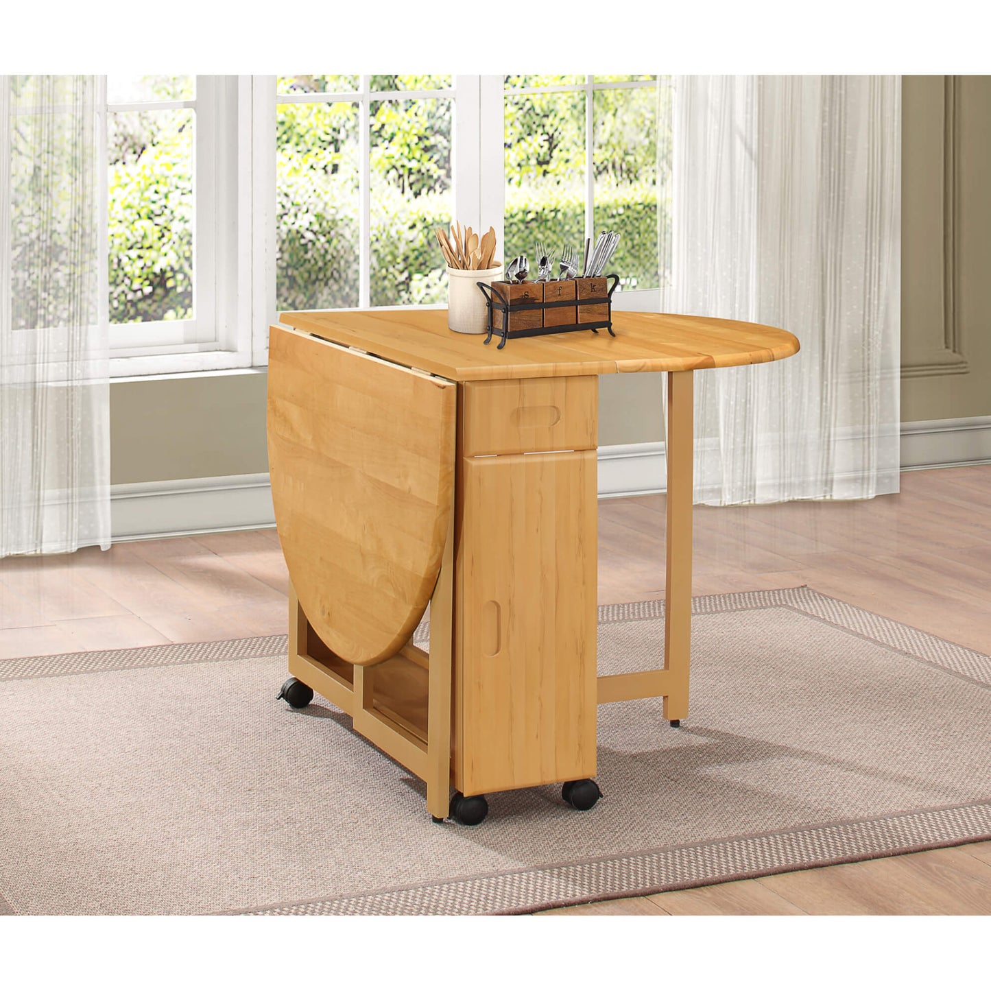 Butterfly Dining Set with 4 Chairs