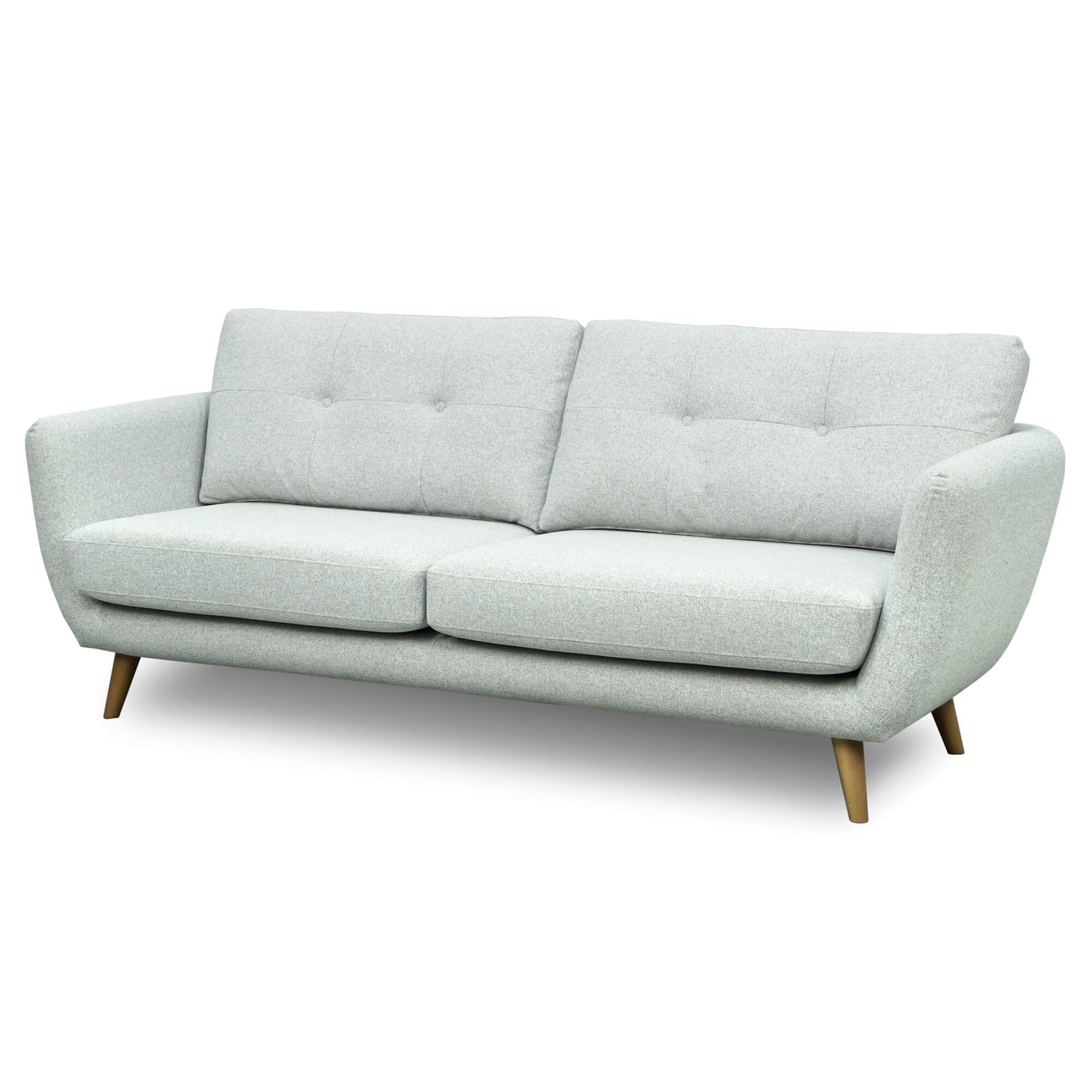 Scandi 3 Seater Fabric Sofa