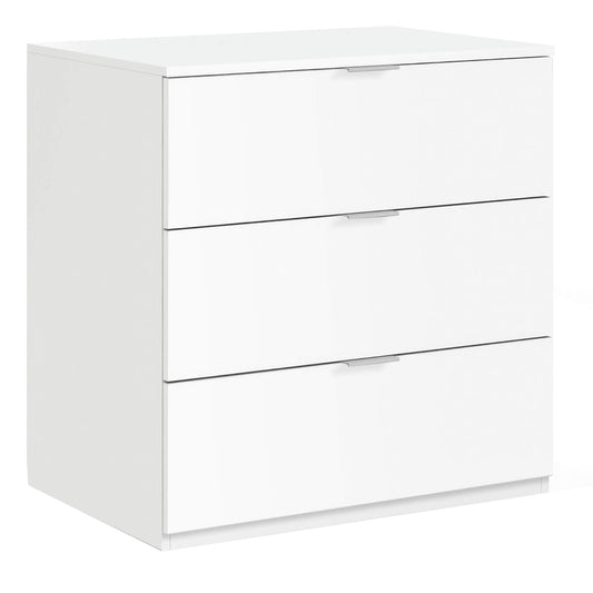 Vigo Chest 3 Drawers White LC7823O
